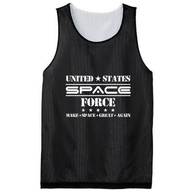United States Space Force Mesh Reversible Basketball Jersey Tank