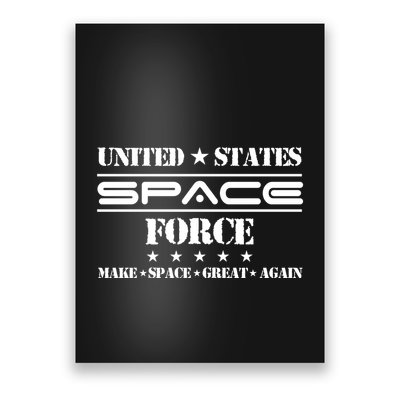 United States Space Force Poster