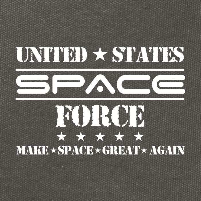 United States Space Force Cotton Canvas Backpack