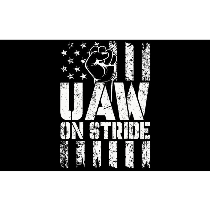 UAW Strong Solidarity UAW Proud Union UAW Laborer Worker Bumper Sticker