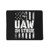 UAW Strong Solidarity UAW Proud Union UAW Laborer Worker Mousepad