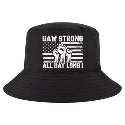 Uaw Strong Solidarity Uaw Proud Union Uaw Laborer Worker Cool Comfort Performance Bucket Hat