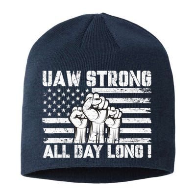 Uaw Strong Solidarity Uaw Proud Union Uaw Laborer Worker Sustainable Beanie