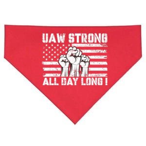 Uaw Strong Solidarity Uaw Proud Union Uaw Laborer Worker USA-Made Doggie Bandana