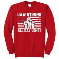 Uaw Strong Solidarity Uaw Proud Union Uaw Laborer Worker Sweatshirt