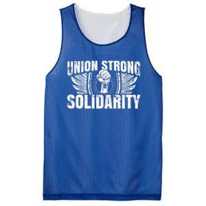 Union Strong Solidarity UAW Worker Laborer Mesh Reversible Basketball Jersey Tank