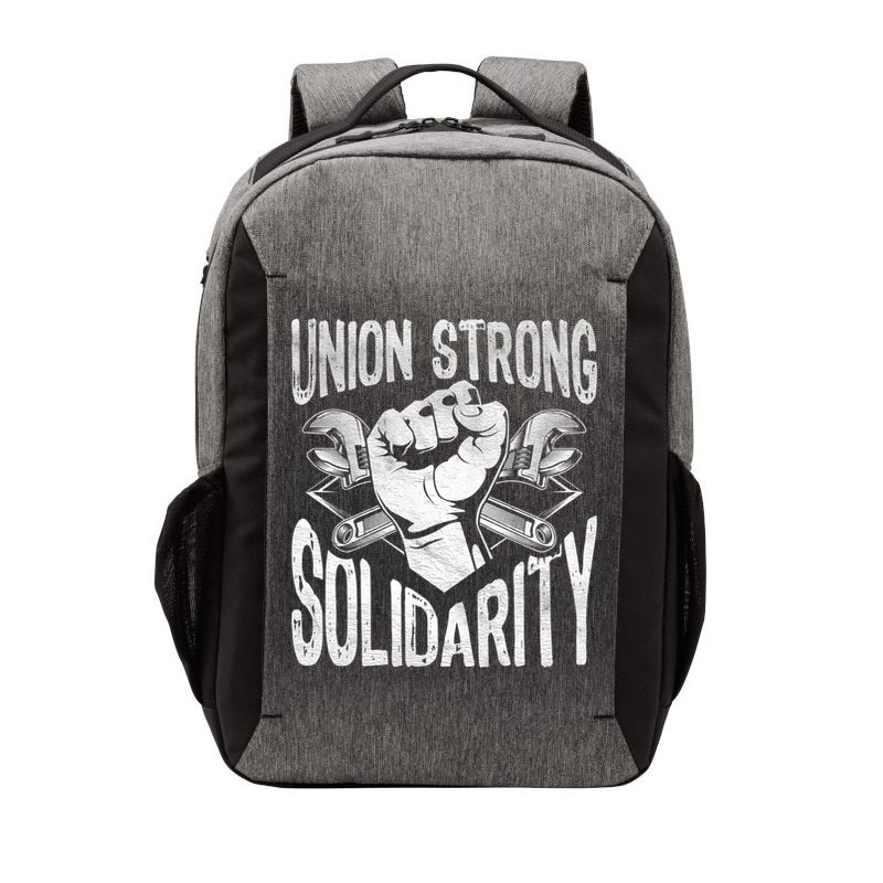 Union Strong Solidarity Labor Day Worker Proud Laborer Gift Vector Backpack