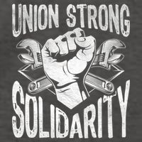 Union Strong Solidarity Labor Day Worker Proud Laborer Gift Vector Backpack