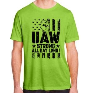 UAW Strong Solidarity UAW Proud Union UAW Laborer Worker Adult ChromaSoft Performance T-Shirt