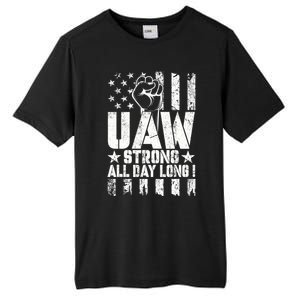 UAW Strong Solidarity UAW Proud Union UAW Laborer Worker Tall Fusion ChromaSoft Performance T-Shirt