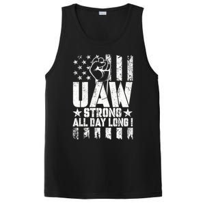 UAW Strong Solidarity UAW Proud Union UAW Laborer Worker PosiCharge Competitor Tank