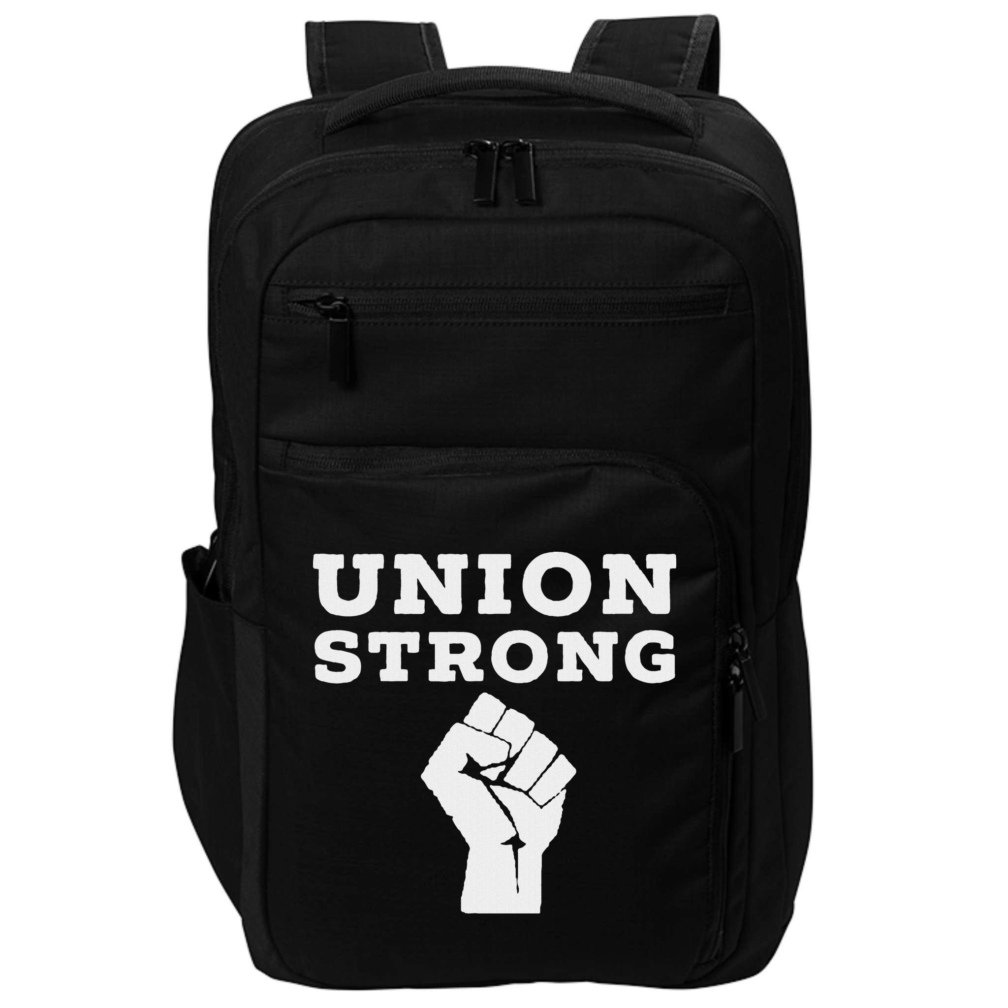 Union Strong Solidarity Fist Impact Tech Backpack
