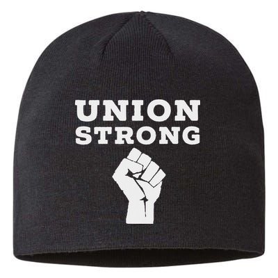 Union Strong Solidarity Fist Sustainable Beanie