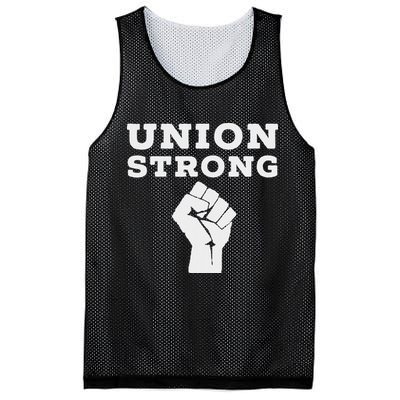 Union Strong Solidarity Fist Mesh Reversible Basketball Jersey Tank
