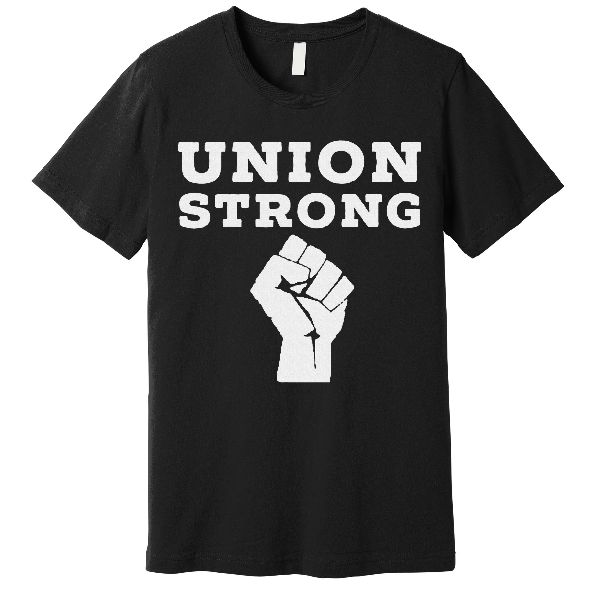 Union Strong Solidarity Fist Premium T-Shirt