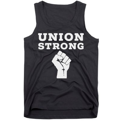 Union Strong Solidarity Fist Tank Top