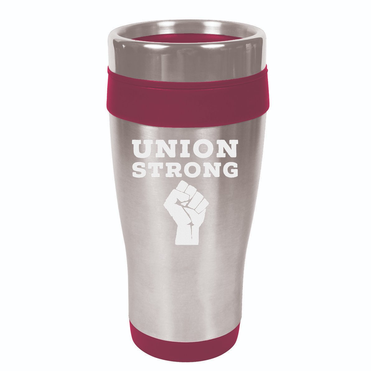 Union Strong Solidarity Fist 16oz Travel Tumbler