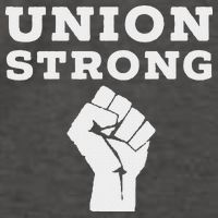 Union Strong Solidarity Fist Vector Backpack