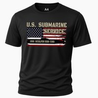 USS Sculpin SSN590 Submarine Veterans Day Father's Day Cooling Performance Crew T-Shirt