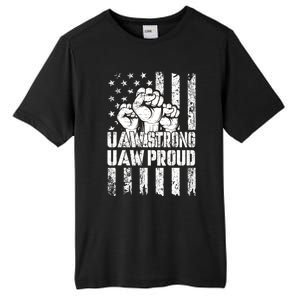 UAW Strong Solidarity UAW Proud Union UAW Laborer Worker Tall Fusion ChromaSoft Performance T-Shirt