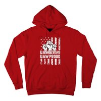 UAW Strong Solidarity UAW Proud Union UAW Laborer Worker Hoodie