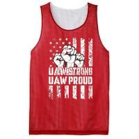 UAW Strong Solidarity UAW Proud Union UAW Laborer Worker Mesh Reversible Basketball Jersey Tank