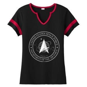 United States Space Force Ladies Halftime Notch Neck Tee