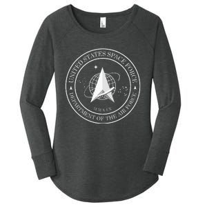 United States Space Force Women's Perfect Tri Tunic Long Sleeve Shirt