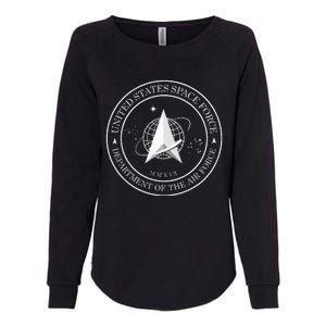 United States Space Force Womens California Wash Sweatshirt