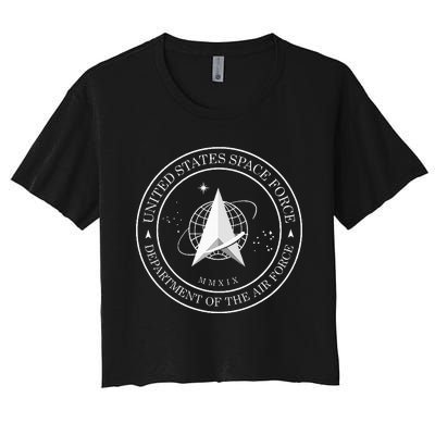 United States Space Force Women's Crop Top Tee