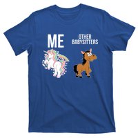 Unicorn Sitter Sitting Sitters Meaningful Gift T-Shirt