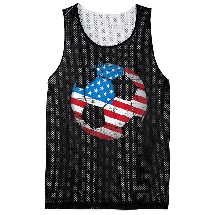 United States Soccer Ball Flag Jersey Shirt USA Football Mesh Reversible Basketball Jersey Tank