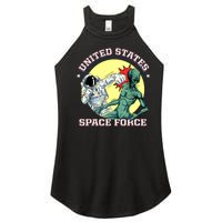 United States Space Force Funny Space Lover & UFO Alien Women's Perfect Tri Rocker Tank