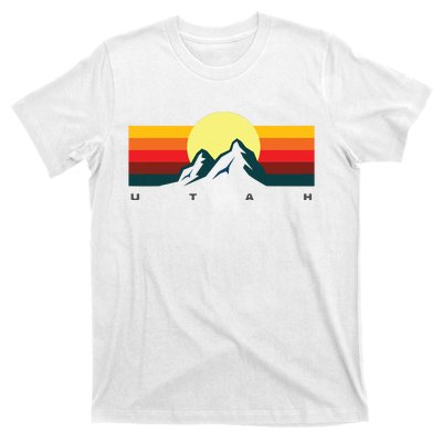 Us States Souvenir Mountain Utah T-Shirt