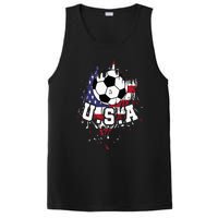 United States Soccer American Football Usa Futbol PosiCharge Competitor Tank