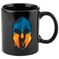 Ukraine Shield Spartan 11oz C Handle Ceramic Mug