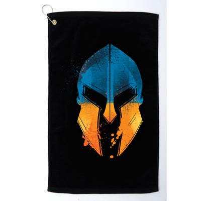 Ukraine Shield Spartan Golf Towel