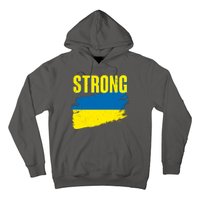 Ukraine Strong Stand With Ukraine Flag Hoodie