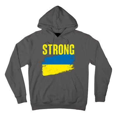 Ukraine Strong Stand With Ukraine Flag Hoodie