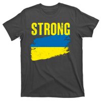 Ukraine Strong Stand With Ukraine Flag T-Shirt