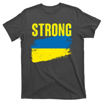 Ukraine Strong Stand With Ukraine Flag T-Shirt