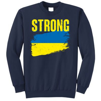 Ukraine Strong Stand With Ukraine Flag Sweatshirt