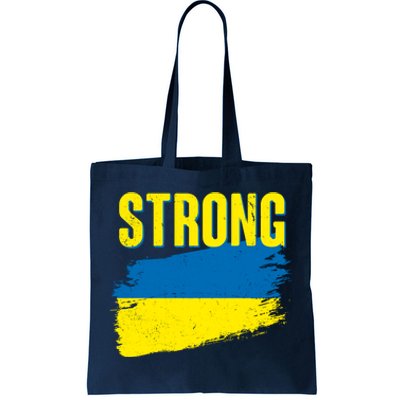 Ukraine Strong Stand With Ukraine Flag Tote Bag