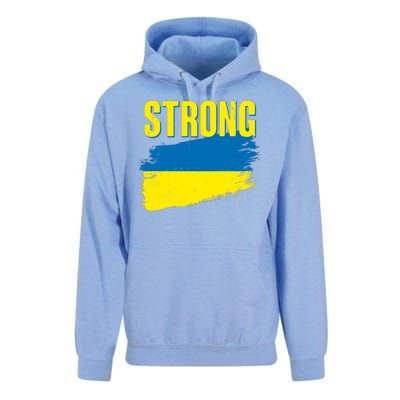 Ukraine Strong Stand With Ukraine Flag Unisex Surf Hoodie