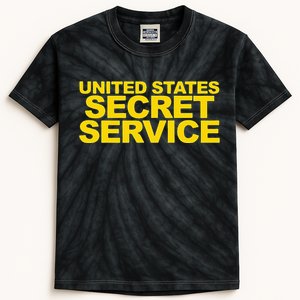 U.S. Secret Service Police Law Enforcement Kids Tie-Dye T-Shirt