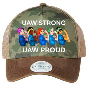 UAW Strong Solidarity UAW Proud Union UAW Laborer Worker Legacy Tie Dye Trucker Hat