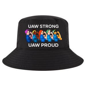 UAW Strong Solidarity UAW Proud Union UAW Laborer Worker Cool Comfort Performance Bucket Hat