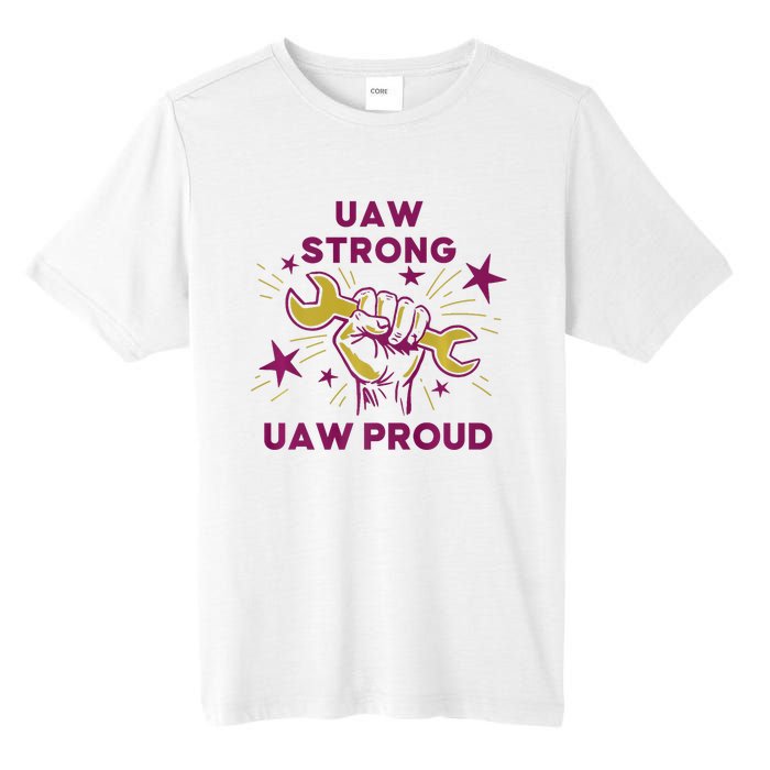 UAW Strong Solidarity UAW Proud Union UAW Laborer Worker Tall Fusion ChromaSoft Performance T-Shirt