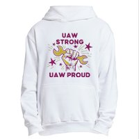 UAW Strong Solidarity UAW Proud Union UAW Laborer Worker Urban Pullover Hoodie