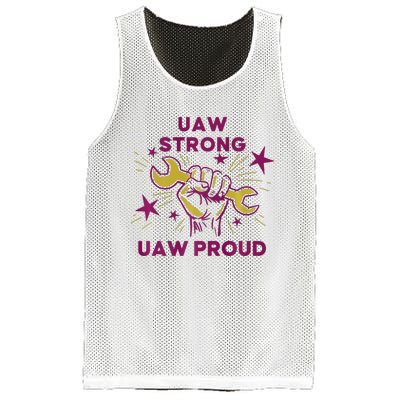 UAW Strong Solidarity UAW Proud Union UAW Laborer Worker Mesh Reversible Basketball Jersey Tank